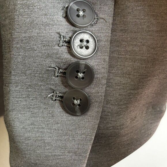 Truth by Republic Light Grey Heather Blazer Size 6 - Picture 4 of 8